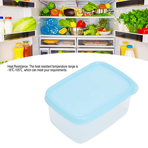 Refrigerator Produce Saver Bins, -18°-105° 200ml Food Containers Microwave Heating Containers Heat Preventing Food Grade Material for Preserve Food Heat Food