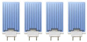 nispira ceramic ozone plates replacement compatible with enerzen o-555 o-777 ozone generators o3 air purifier deodorizer, 4 packs