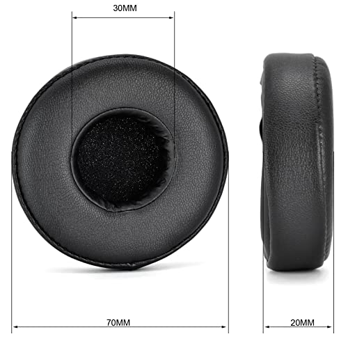 MOOKEENONE Wireless Headphones Replacement Protein Skin+Sponge Earpads Ear Pads Cushion for Sony WH-CH500/WH-CH510 Headset