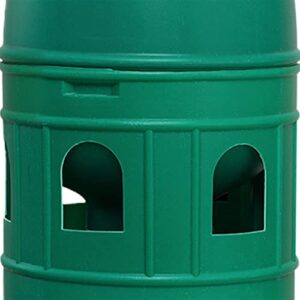 Bothyi Pigeon Water Dispenser, Large Capacity Bird Water Drinker, Quail Automatic Feeder with Handle Water Pot Container, Green 5L