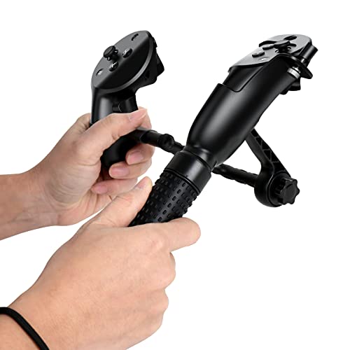 Fishing Rod Game Kit Compatible with Meta Oculus Pro Controller VR Fishing Reel Aceessories