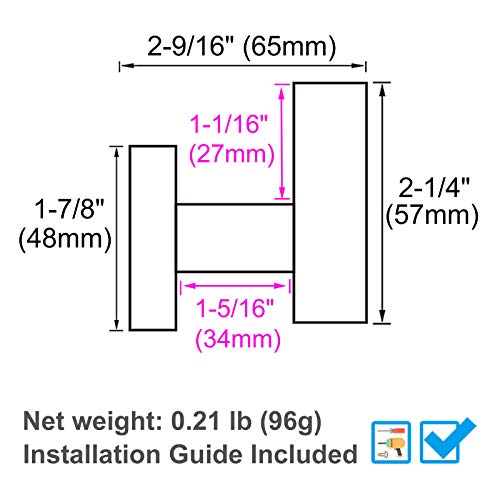 Angle Simple Bathroom Towel Hook 2 PCS, SUS304 Stainless Steel Bath Towel Robe Coat Holder, Heavy Duty Wall Hook, Brushed Gold