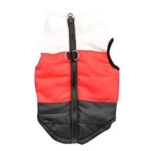 dog jacket coats vest padded buckle padded out clothing pet clothes vest for dogs sweatshirts soft comfortable fleece sweaters