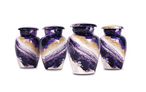 Shine North Urns for Ashes Adult Male Urns for Human Ashes Adult Female with 4 Small Urns for Human Ashes