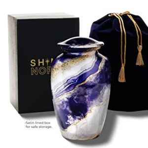 Shine North Urns for Ashes Adult Male Urns for Human Ashes Adult Female with 4 Small Urns for Human Ashes