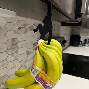 Black Banana Monkey Hook, Monkey Wall Hook, Hold Your Bananas in a Unique Way