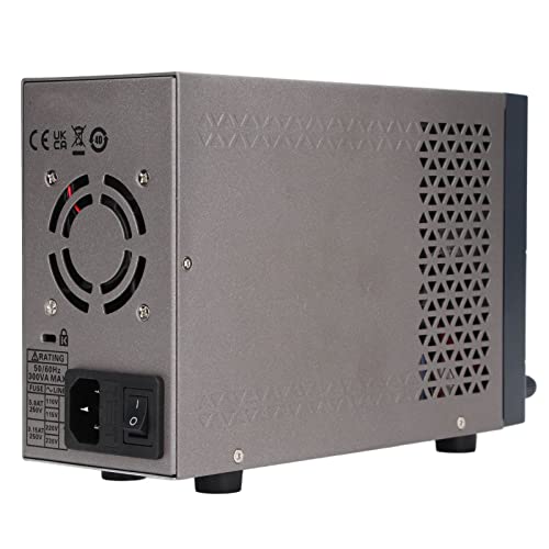 Regulated Power Supply, DC Power Supply Safe Protection Digital Display High Accuracy for Charging (HDP135V6B US Plug 115V AC)