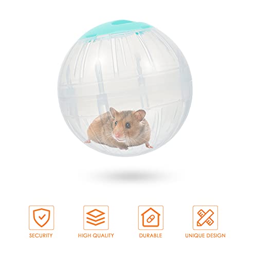 4 pcs Ball Chinchillas Special Clear Animals Small Hamster Running Run Indoor for Dog Chinchilla Wheels Funny Toys Supplies Toy Sports Mini Animal Exerciser Jogging Wheel