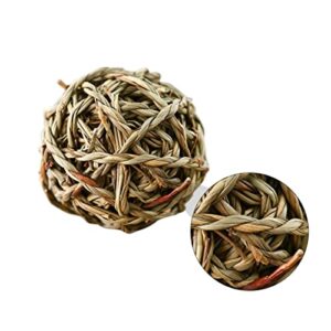 balacoo 1pc Pigs Weave Woven Throw Rabbits Round Chew Rattan for Seagrass Pet Molar Bite Hamster Ball Straw Animal Play Activity Small Parrot Grass Parrots Guinea Bunny Natural Pets