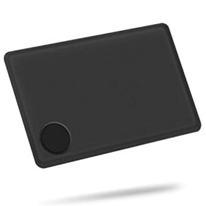 Slim Wallet Tracker Card Finder - MOSIYEEF Wallet Tracker Portable Wallet Finder with Bluetooth Technology Up to 250 Ft Range - Phone Finder iOS and Android Compatible - Camera Remote for Selfie Mode