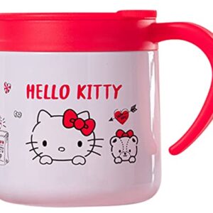 Everyday Delights Hello Kitty Stainless Steel Insulated Cup with Lid, 350ml