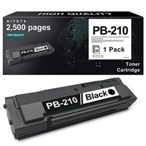 pb210 pb-210 toner cartridge - hiyo pb210 toner cartridge black compatible replacement for pantum pb210 pb210s toner p2500w p2502w m6550nw m6600nw m6552nw m6602nw printer