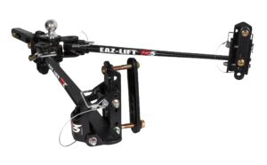 camco eaz-lift camper/rv tr3 1,000lb weight distribution hitch kit | features adjustable sway control & pre-installed 2-5/16-inch hitch ball | 1,200lb max tongue weight rating (48900)