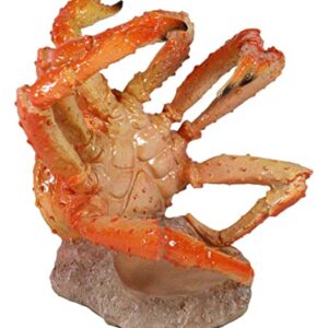 Ebros Gift Nautical Coastal Giant Spider Anthropod Crab Wine Bottle Holder Caddy Figurine Home Kitchen Dining Party Hosting Decor Sea Life Marine Seafood Crustacean Statue