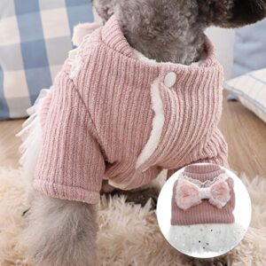 - Supplies Party Pet Clothes Outfit Apparels Adorable Birthday Winter Dress Fashion Lovely Costume Dogs Costumes Cat and Dog Clothing Warm Puppy for Comfortable Small Daily