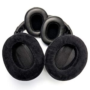 voarmaks super large ear pads extra thick foam cushion compatible with skullcandy crusher/evo/hesh 3 headphone comfortable wearing experience cover full giant ears bass booster (velvet ear pads)
