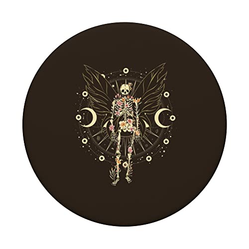 Fairy Grunge Fairycore Aesthetic Butterfly Skeleton Gothic PopSockets Swappable PopGrip