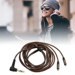 Earphone Replacement Audio Upgrade Cable, Headphone Low Loss Flexible 3.5mm Sound Cable for Vjjb N1