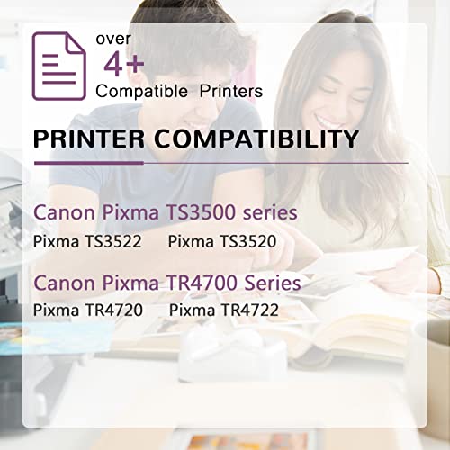 Inktopia Ink Cartridges Replacement for Canon 275XL 276XL 275 276 Combo Pack PG-275 XL CL-276 XL PG275 CL276 for Canon Pixma TR4720 TS3522 TS3520 TS3500 TR4722 TR4700 Printer (1 Black, 1 Color)