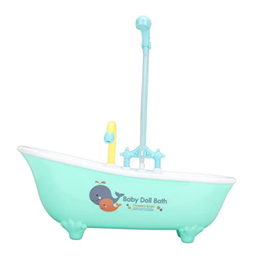 Zerodis Bathtub, Multifunctional Cute Electric Automatic Bathtub Bird Bathroom Toys Parakeet Shower Box Automatic Bathtub with Faucet