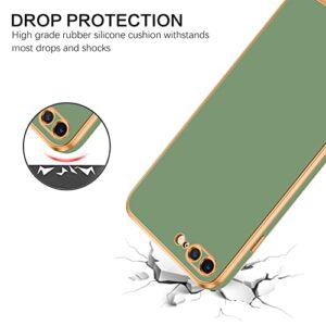 BENTOBEN iPhone 8 Plus Case, Phone Case iPhone 7 Plus, Slim Thin Shockproof Protection Kickstand Drop Protective Bumper Girls Women Boy Men iPhone 8 Plus/iPhone 7 Plus 5.5 Cover, Light Green Design