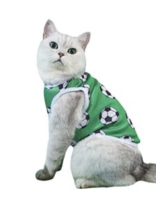 qwinee world cup football jersey pet tank flag uniforms dog vest breathable cat tee shirt for small medium large dog puppy kitten green xs