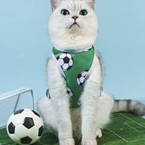 QWINEE World Cup Football Jersey Pet Tank Flag Uniforms Dog Vest Breathable Cat Tee Shirt for Small Medium Large Dog Puppy Kitten Green XS