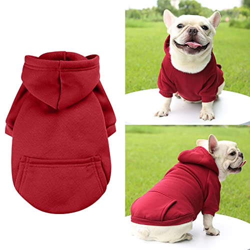 Pet Clothes for Medium Dogs Male Autumn and Winter Sweater Denim Pocket Two Legged T-Shirts Sports Style Dog Cat Clothes Pet Supplies