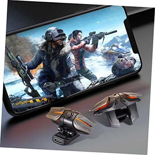 Telefono Telephones 1 Set Phone Trigger Conter Cell Gaming Charging Fire - Aim & Triggers Gloves Compatible Game Sleeves Cable Mobile with Finger and Conters Shots Fired