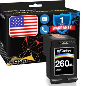 cartlee remanufactured ink cartridge replacement for canon 260 black ink cartridge 260xl for canon ts6400 ink cartridge for canon ts6420 ink cartridge pg-260 pixma ts5320 ts5300