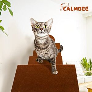 Calmbee Cat Wall Shelves, Cat Wall Furniture, Wall Mounted Cat Hammock Wooden Perch Cat Steps Cat Bridge Cat Tree Cat Climber Cats Bed Cat Cloud Board