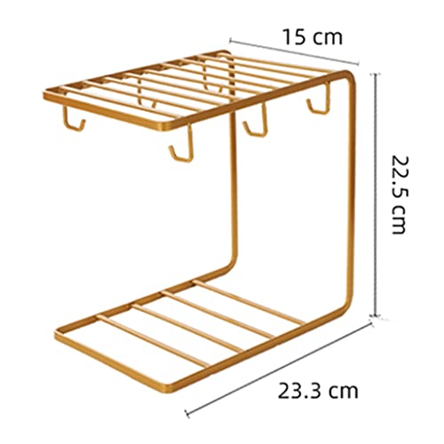 XWOZYDR Cup Draining Rack Holder Water Drain Mug Storage Stand Home Supplies Kitchen Organizer