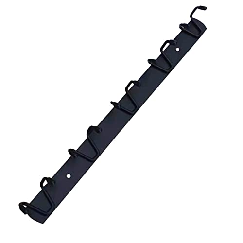 AOLZUNK Coat Rack Wall Mounted, Heavy Duty, Stainless Steel, Metal Coat Hook Rail for Bedroom, Bathroom, Kitchen, Foyer