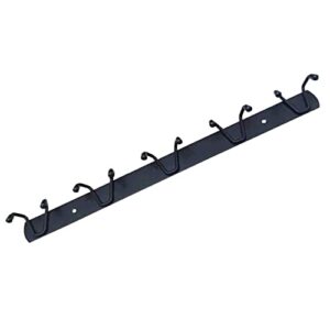 aolzunk coat rack wall mounted, heavy duty, stainless steel, metal coat hook rail for bedroom, bathroom, kitchen, foyer
