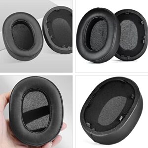 Suoman Replacement Earpads Cushions for Sony WH-1000XM5, [Noise Isolation Memory Foam] [Added Thickness] [More Soft Comfortable] Replacement Earpads for Sony WH1000XM5