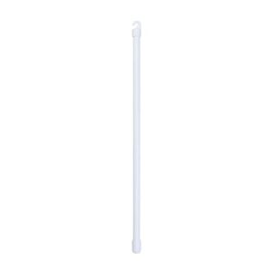 14 inches long white pvc blind tilt wand with hook and handle(hook size is 0.15")