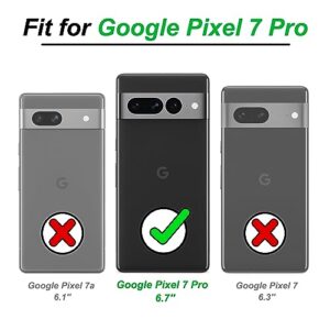 Pixel 7 Pro case, Google Pixel 7 Pro Case with Slide Camera Cover,Google Pixel 7 Pro Phone Case with HD Screen Protector， Magnetic Kickstand Case for Google Pixel 7 Pro，Green