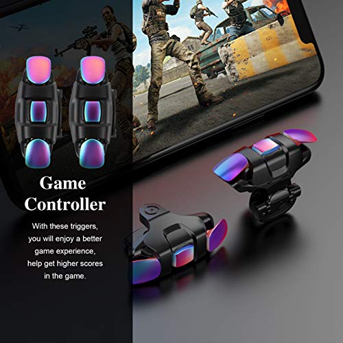 WOONEKY 1 Pair Professional Aid Portable Game Pad Handle Out/Phone for/Fornite/of Knives Mobile Travel Tablets for Gamepad Survival Conter Aim Trigger Practical Lightweight