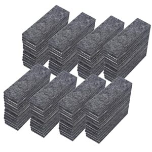 wall protector from furniture, 70 pcs headboard stoppers, self adhesive headboard wall protector protects walls from knocks, suitable for bedside, cabinet, chair, sofa (3.5" x 1.1" x0.2")