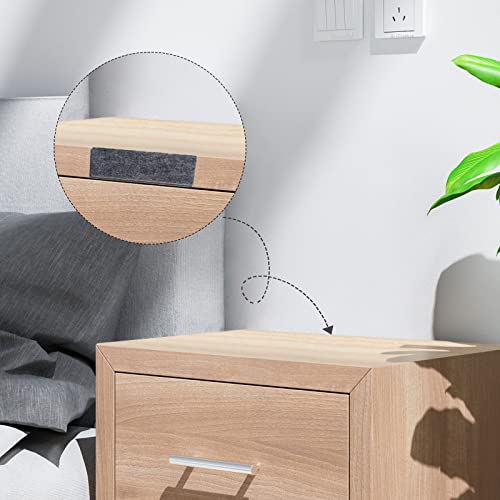 Wall Protector from Furniture, 70 Pcs Headboard Stoppers, Self Adhesive Headboard Wall Protector Protects Walls from Knocks, Suitable for Bedside, Cabinet, Chair, Sofa (3.5" x 1.1" x0.2")