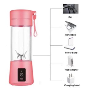 RISEMOSE Portable Blender Smoothies Personal Blender Mini Shakes Juicer Cup USB Rechargeable.