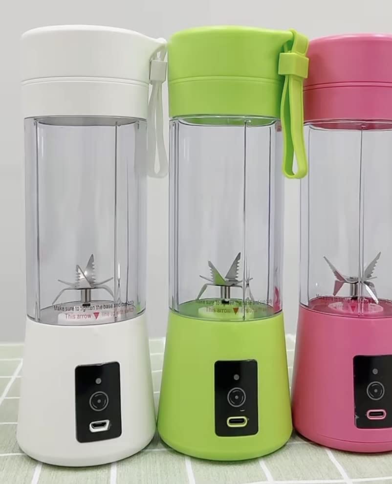 RISEMOSE Portable Blender Smoothies Personal Blender Mini Shakes Juicer Cup USB Rechargeable.