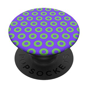 phish donut pattern | purple and green popsockets swappable popgrip