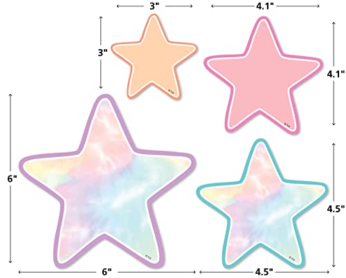 Teacher Created Resources Pastel Pop Stars Accents - Assorted Sizes