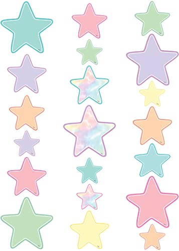 Teacher Created Resources Pastel Pop Stars Accents - Assorted Sizes