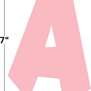 Teacher Created Resources Pastel Pop 7" Fun Font Letters