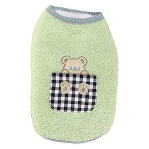 honprad pet clothes for cats dogs autumn and winter cotton padded teddy small pet clothing winter pockets bear cotton pet coat for medium dogs