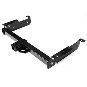 kuafu 2 inch class 3 trailer hitch compatible with 2003-2020 express savana 1500 2500 3500 towing hitch mount receiver