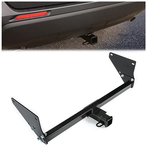 HECASA 2 Inch Class 3 Rear Trailer Hitch Compatible with 2019-2023 Toyota RAV4 Receiver Steel Powder Coated Black Replacement for 13416