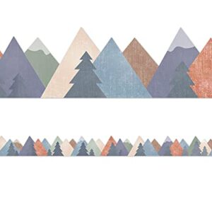 Teacher Created Resources Moving Mountains Die-Cut Border Trim